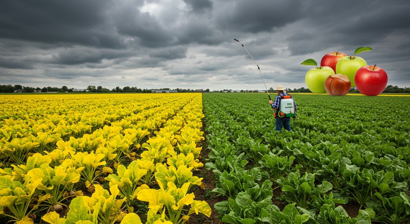 La Loi Duplomb pourrait autoriser l’acétamipride pour betteraves, noisettes et pommes. Quels impacts pour les agriculteurs et l’environnement ?