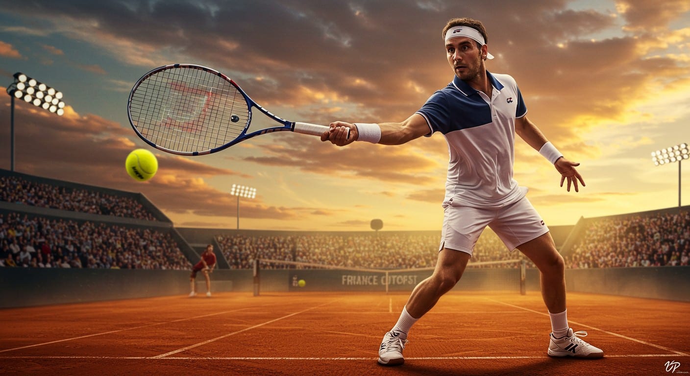 Loïs Boisson, étoile montante du tennis, se qualifie pour les quarts à Hambourg. Découvrez son parcours et ses ambitions pour l’US Open !