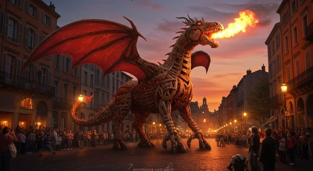 Long Ma À Toulouse : La Jument-Dragonne Enflamme Les Spectateurs