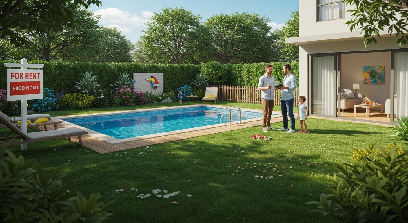 Comment louer son jardin ou sa piscine en toute sécurité ? Découvrez les assurances, contrats et astuces pour protéger propriétaires et locataires.