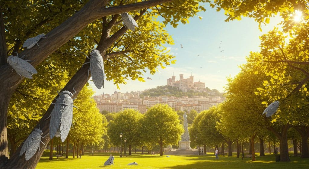 Lyon : Les Cigales Chantent Grâce au Climat