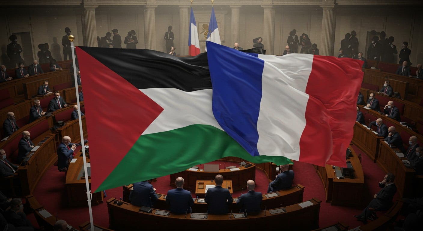 La décision de Macron de reconnaître l’État palestinien crée des tensions dans son camp. Analyse des enjeux et réactions. Cliquez pour en savoir plus !