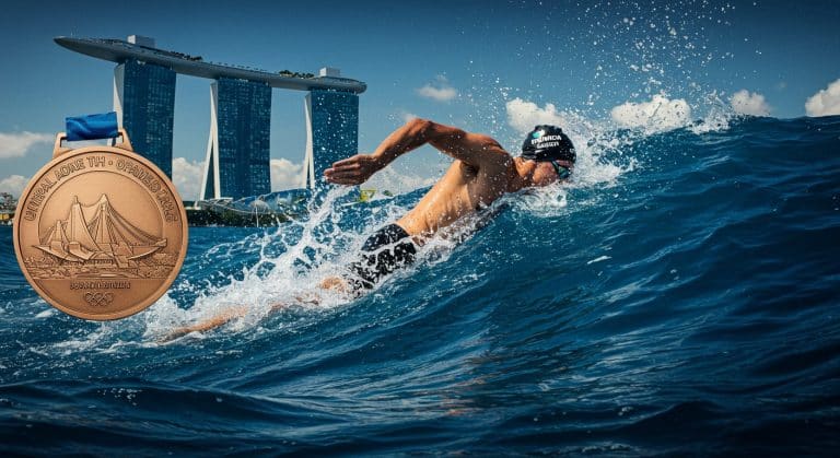 Marc-Antoine Olivier Brille aux Mondiaux de Natation 2025