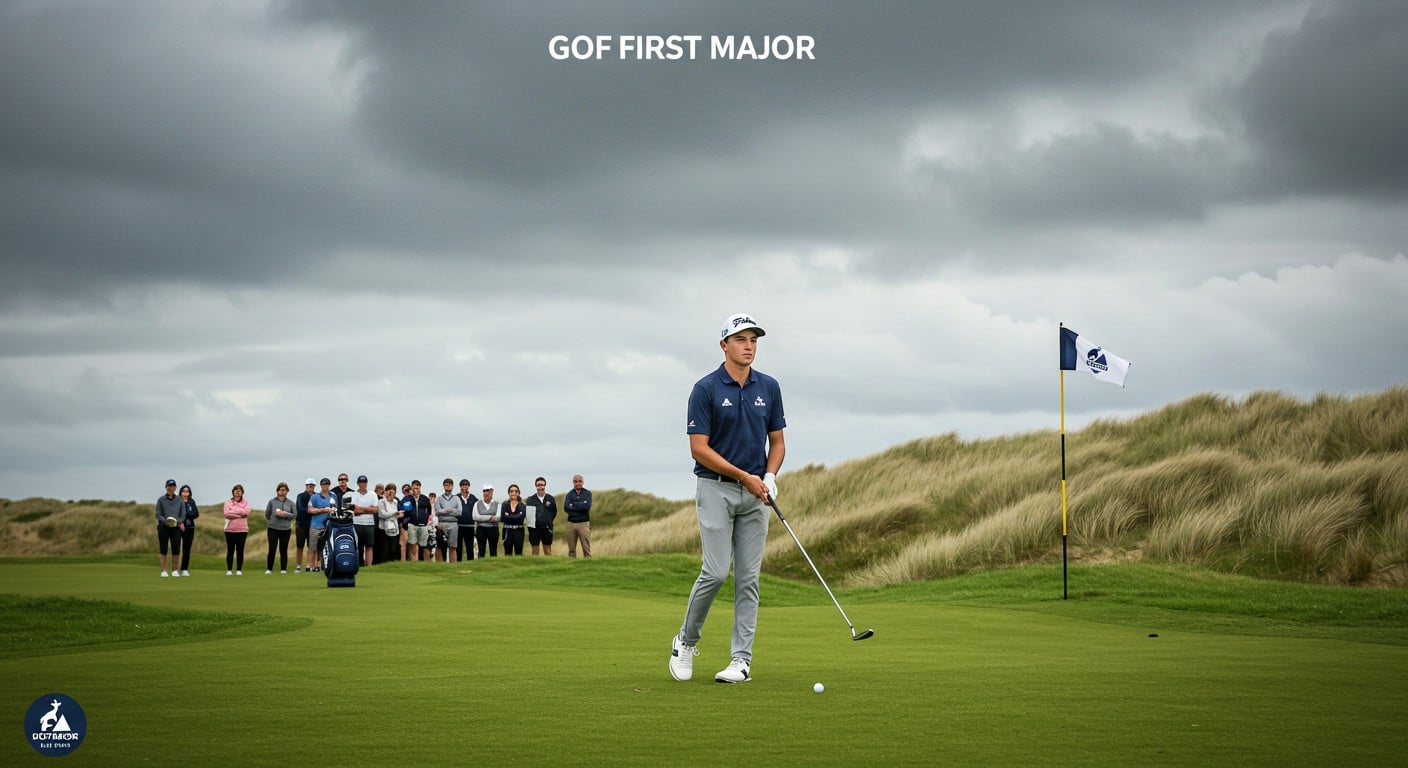 Découvrez Martin Couvra, prodige du golf français à 22 ans, qui brille au British Open et vise les sommets du DP World Tour.