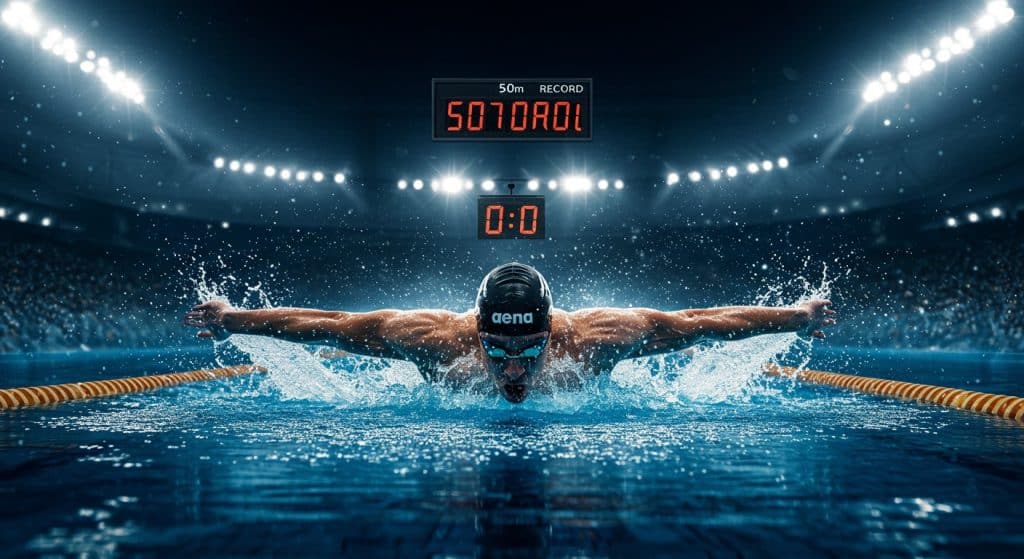 Maxime Grousset : En Route Vers l’Or au 50m Papillon