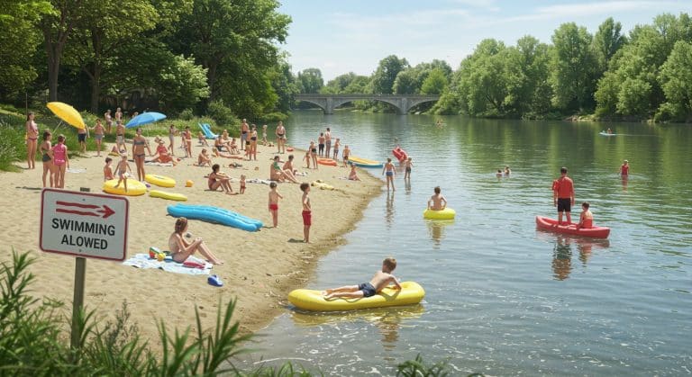 Meaux : La Baignade dans la Marne Réautorisée Après les Pluies
