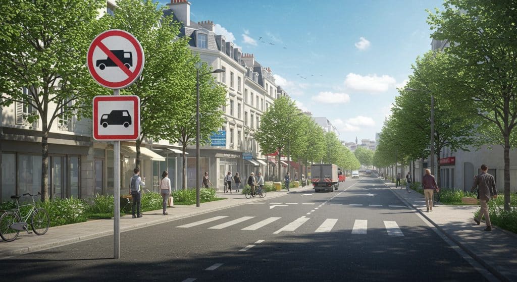 Melun : Poids Lourds Bannis de l’Avenue Thiers Dès Novembre