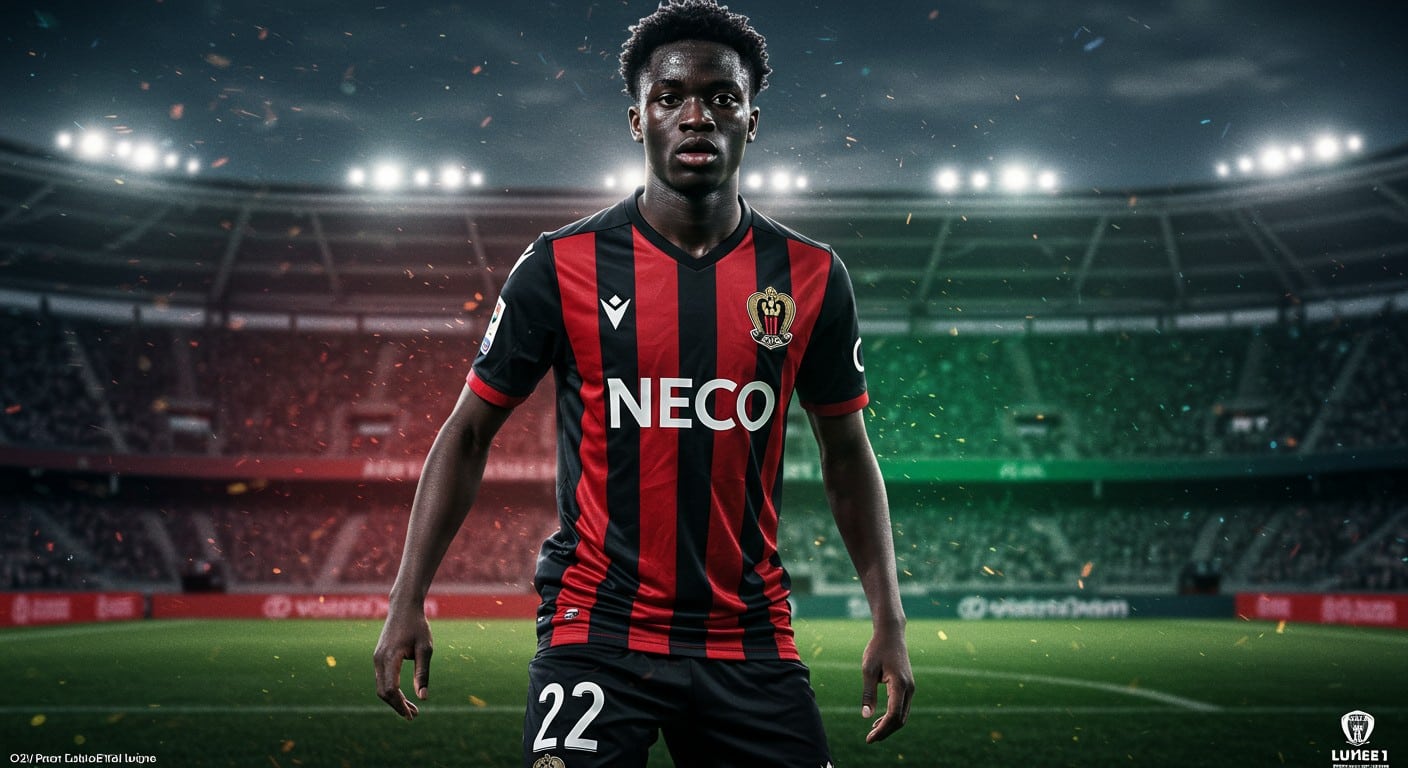 OGC Nice recrute Kojo Peprah Oppong, défenseur ghanéen de 21 ans. Découvrez son parcours, son impact attendu et les détails du transfert !