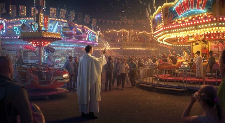 Messe Insolite À La Fête Des Loges : Une Tradition Foraine
