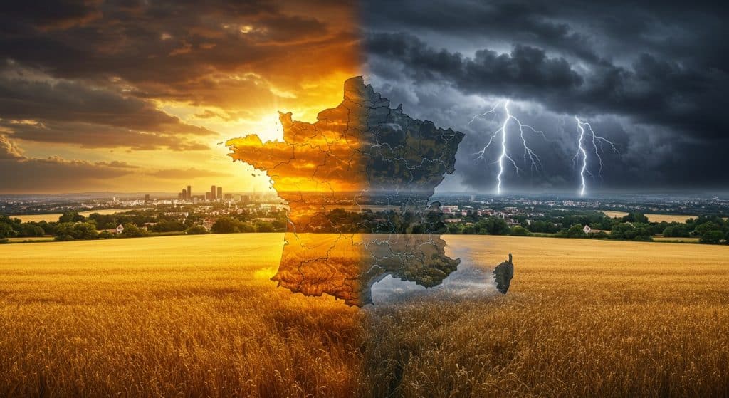 Météo France : Orages et Canicule ce Jeudi par Région
