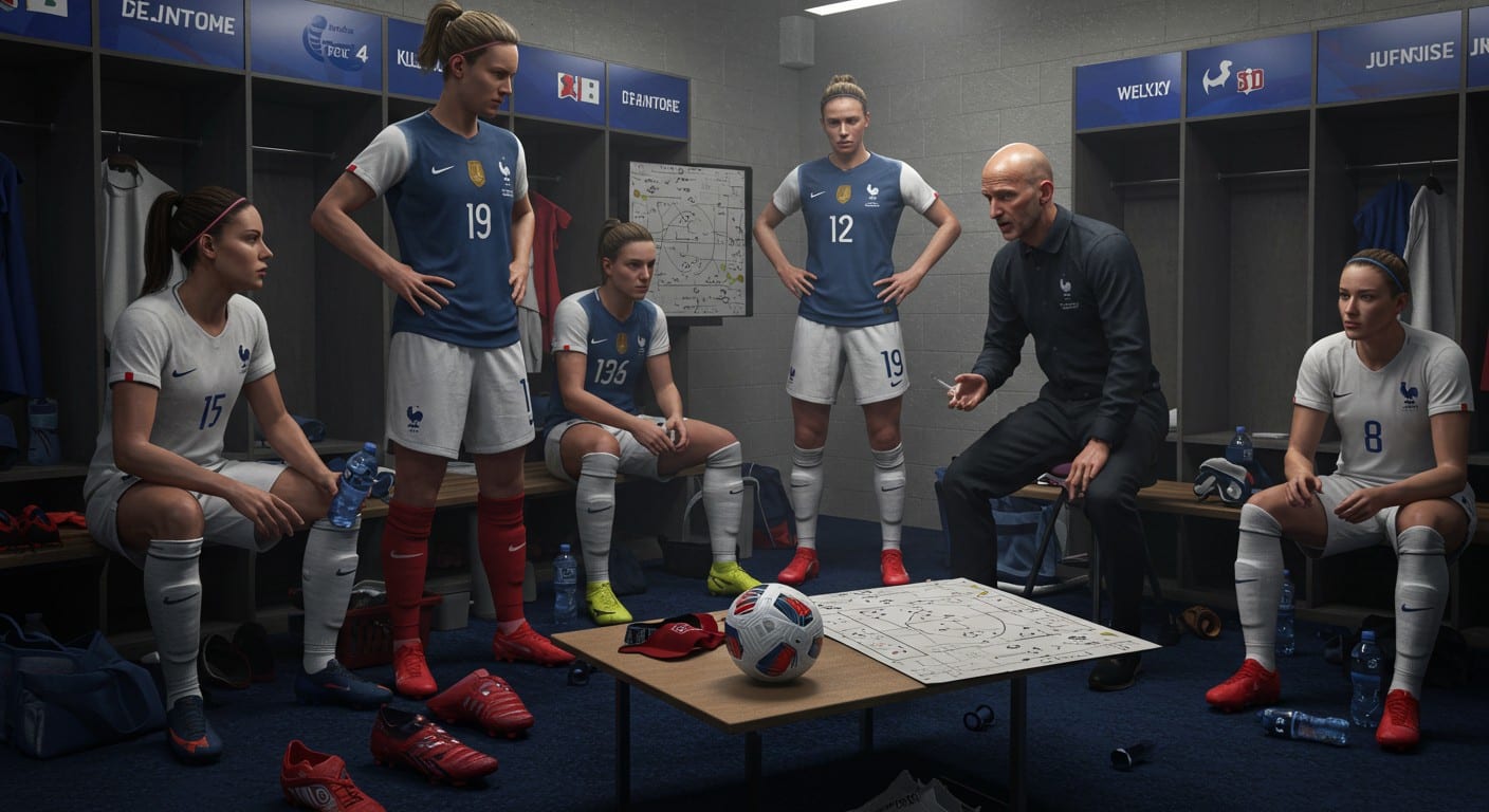 Plongez dans l'univers intense de la mi-temps en foot féminin avec les Bleues. Découvrez les émotions, stratégies et anecdotes qui façonnent ces 15 minutes cruciales.
