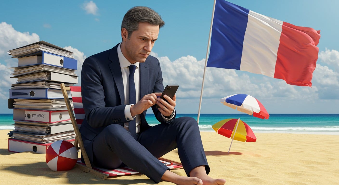 Les ministres du gouvernement français en vacances, mais sous tension. Entre défis politiques et ambitions pour 2027, que réservent ces congés ?