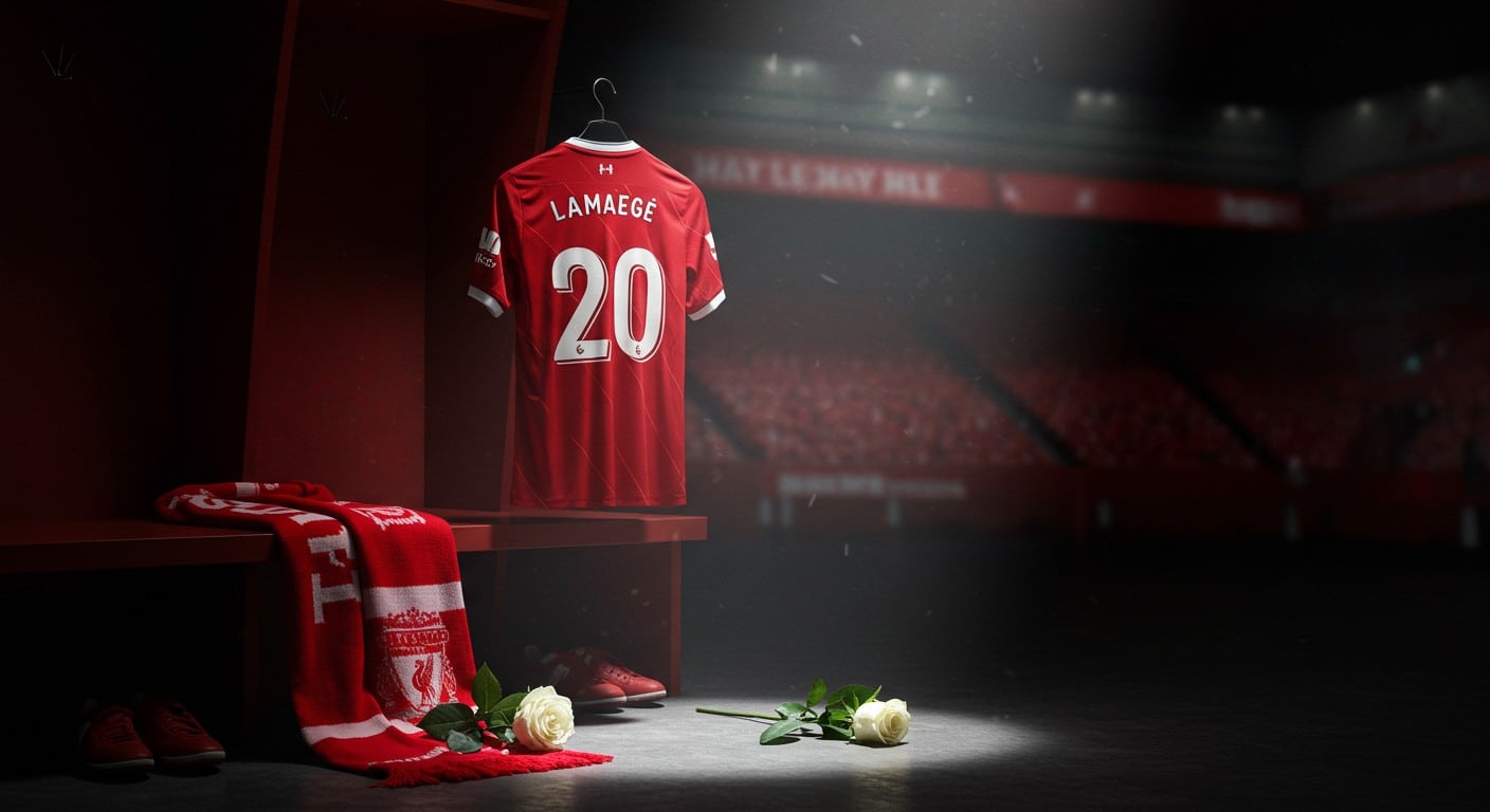 Diogo Jota, star de Liverpool, tragiquement disparu. Le club retire son numéro 20. Découvrez son héritage et l’émotion des fans.
