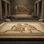 Mosaïque Érotique de Pompéi : Un Trésor Retrouvé