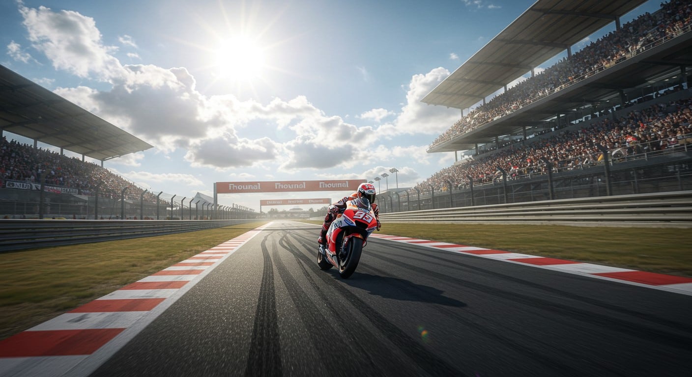 Marquez domine le GP d'Allemagne 2025 sous un déluge de chutes. Quartararo, 4e, exprime sa frustration. Découvrez les temps forts de cette course intense !