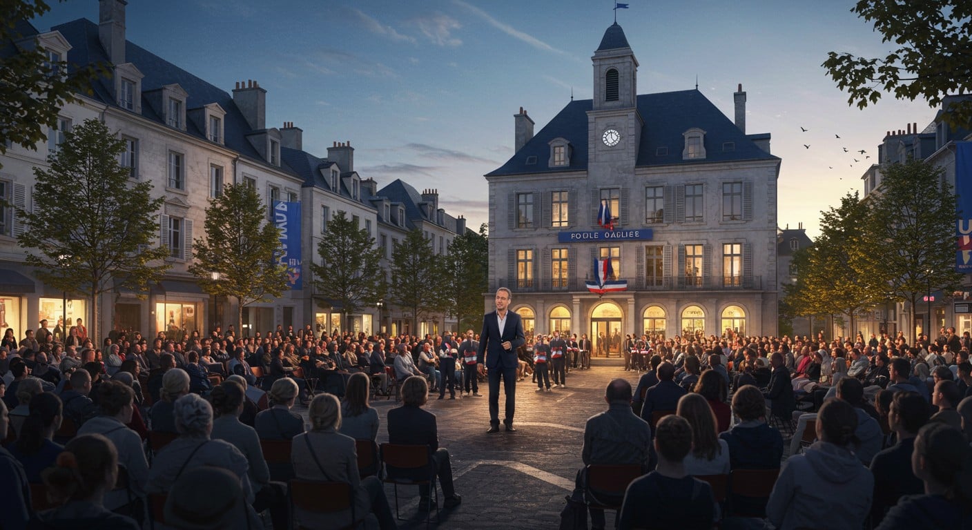 Karl Olive se lance dans la course à la mairie de Poissy pour 2026, promettant un choc d’autorité face à une ville en perte d’influence. Découvrez son programme !