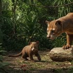 naissance Rare De Trois Fossas À Paris : Leurs Premiers Pas