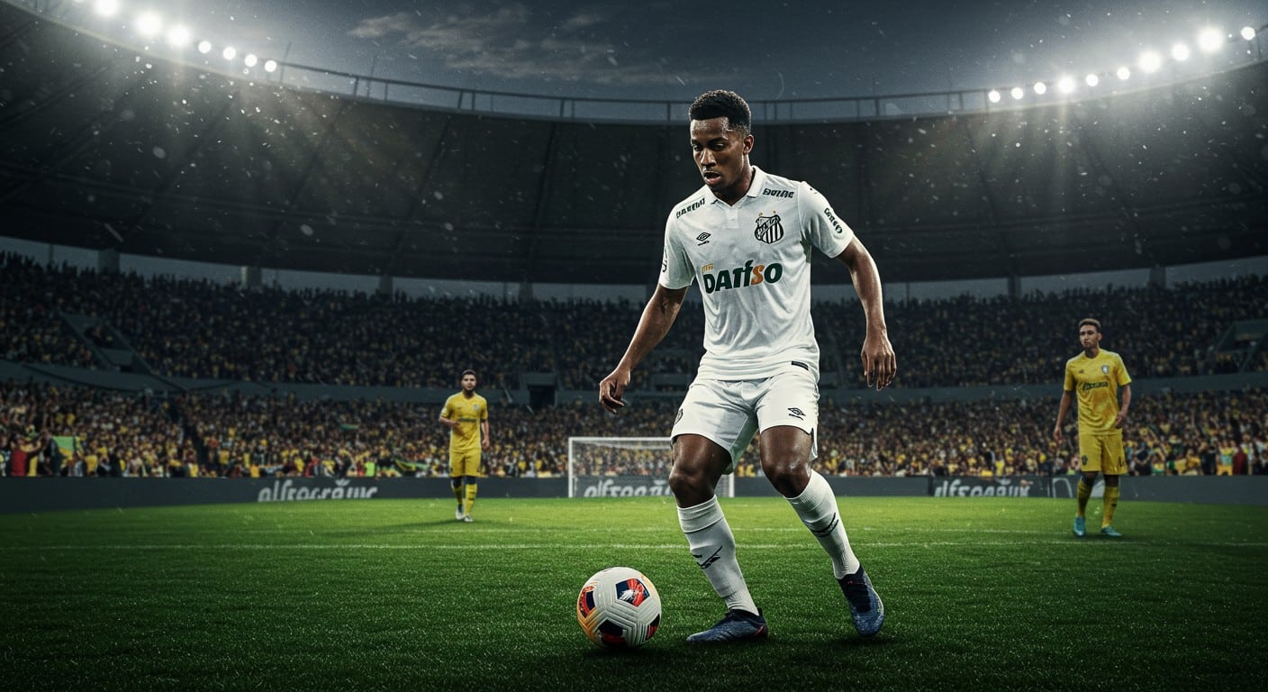 Neymar marque son premier but en Brasileirão avec Santos, un retour triomphal ! Découvrez son exploit et ses ambitions pour 2025.