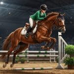 Ninon Forget : Cavalière Aveugle Éblouit les Championnats