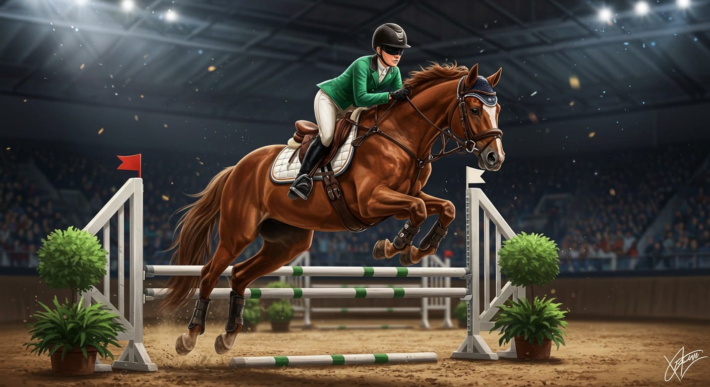 Ninon Forget, première cavalière aveugle aux Championnats de France, défie les obstacles avec talent. Découvrez son parcours inspirant et ses exploits au Mans.