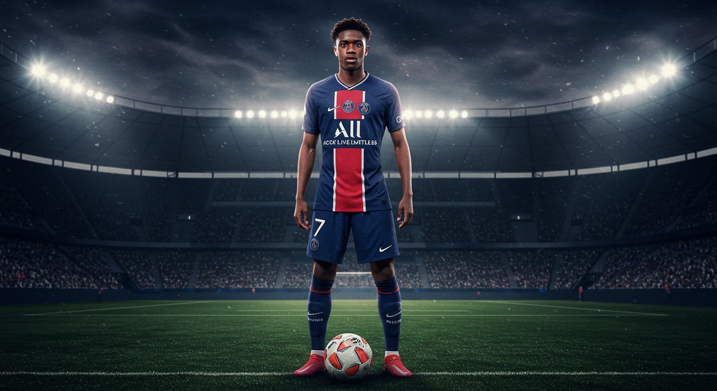 Découvrez Noham Kamara, jeune défenseur du PSG, prêt à briller contre le Real Madrid en Coupe du monde des clubs 2025. Une ascension fulgurante !