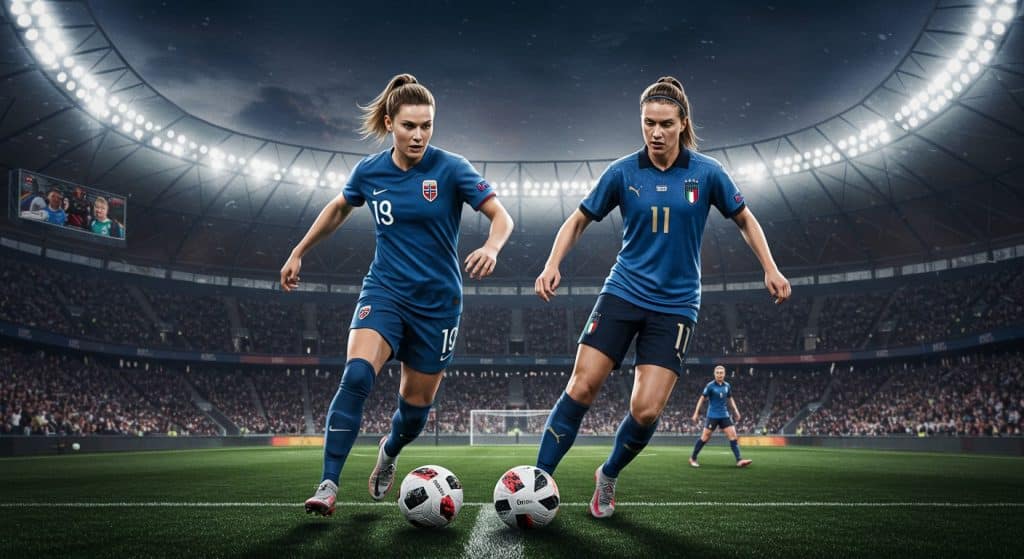 Norvège-Italie Euro 2025 : Horaire et Chaîne TV du Quart