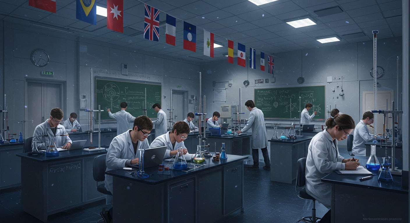 Découvrez les Olympiades de la Physique 2025, un défi scientifique intense où 400 jeunes génies du monde entier rivalisent d'ingéniosité à l'École polytechnique.