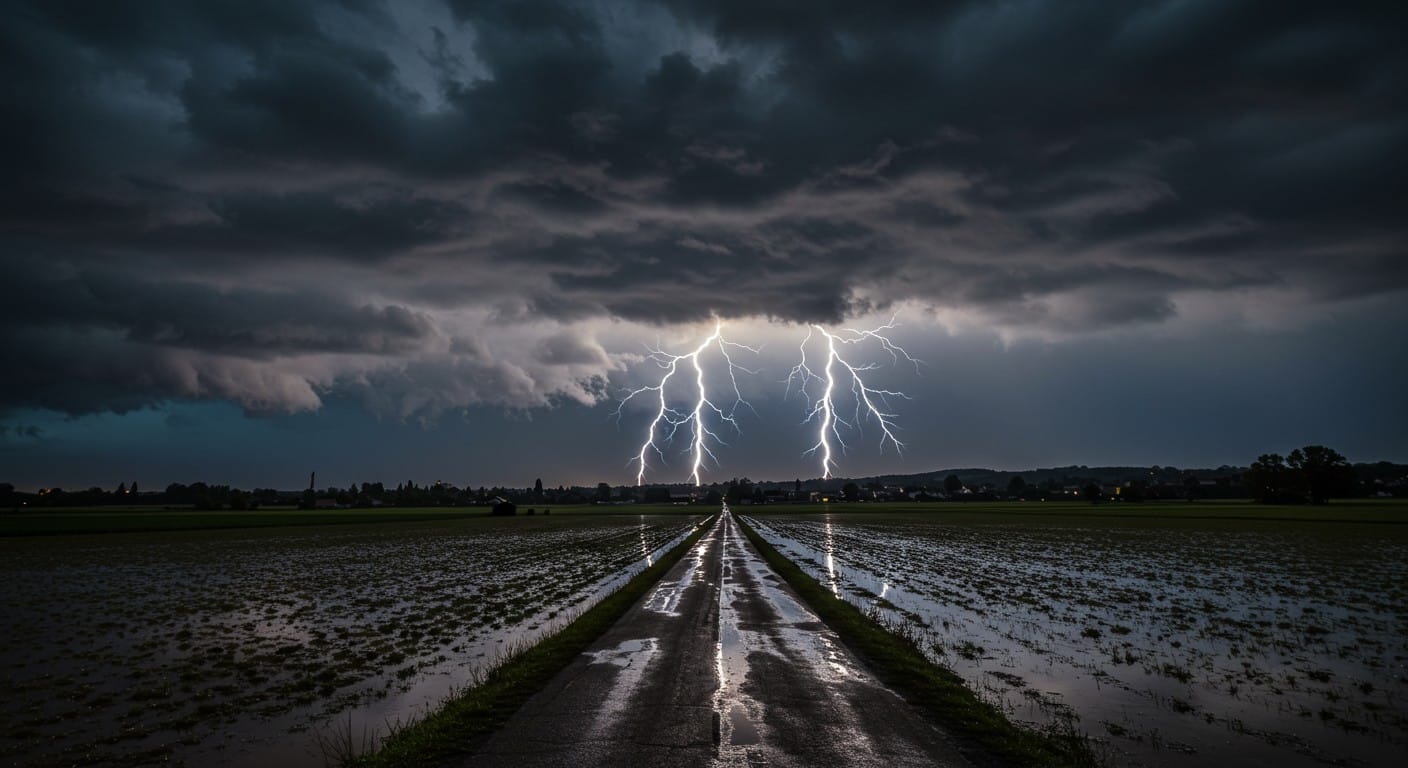 Orages et pluies intenses touchent la France : 8 départements en vigilance orange. Découvrez les zones à risque et les précautions à prendre.