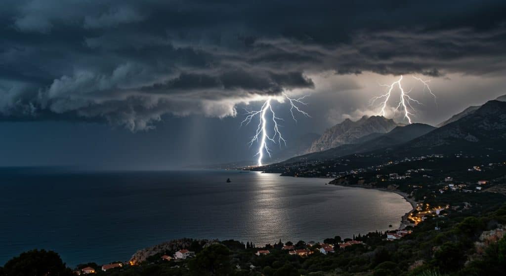 Orages Violents En Corse : Alerte Orange Ce Dimanche