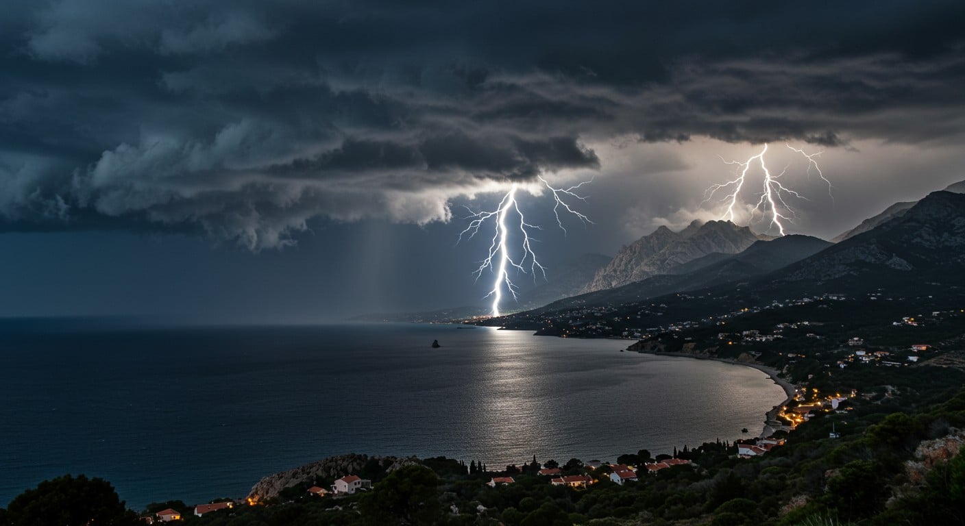 Orages, grêle et vents à 100 km/h : la Corse en vigilance orange ce dimanche. Découvrez les impacts et précautions à prendre face à ce phénomène extrême.