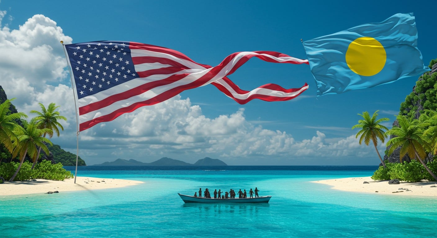 Les Palaos négocient avec les USA pour accueillir des migrants expulsés. Découvrez les enjeux de cet accord controversé dans ce paradis du Pacifique.