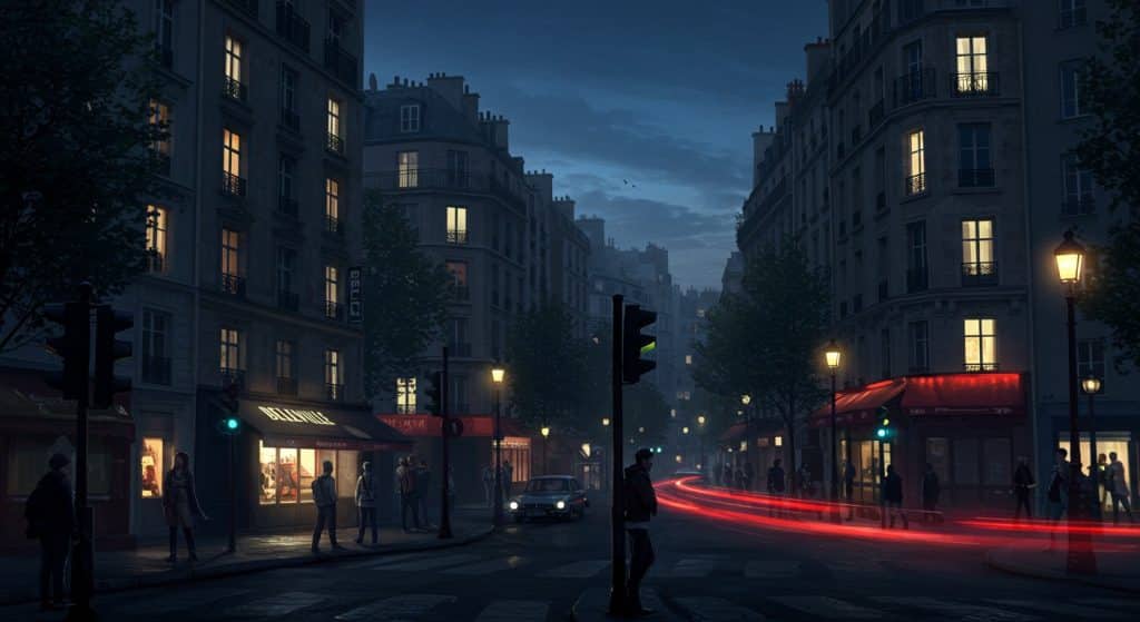 Panne Électrique à Belleville : Paris Plongée dans le Noir