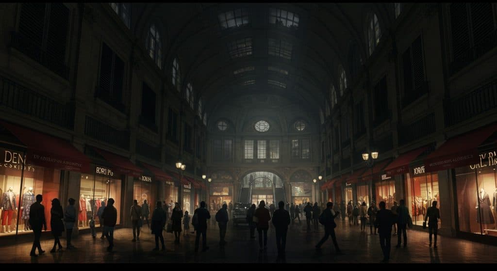 Panne Électrique à Paris : Forum des Halles dans le Noir