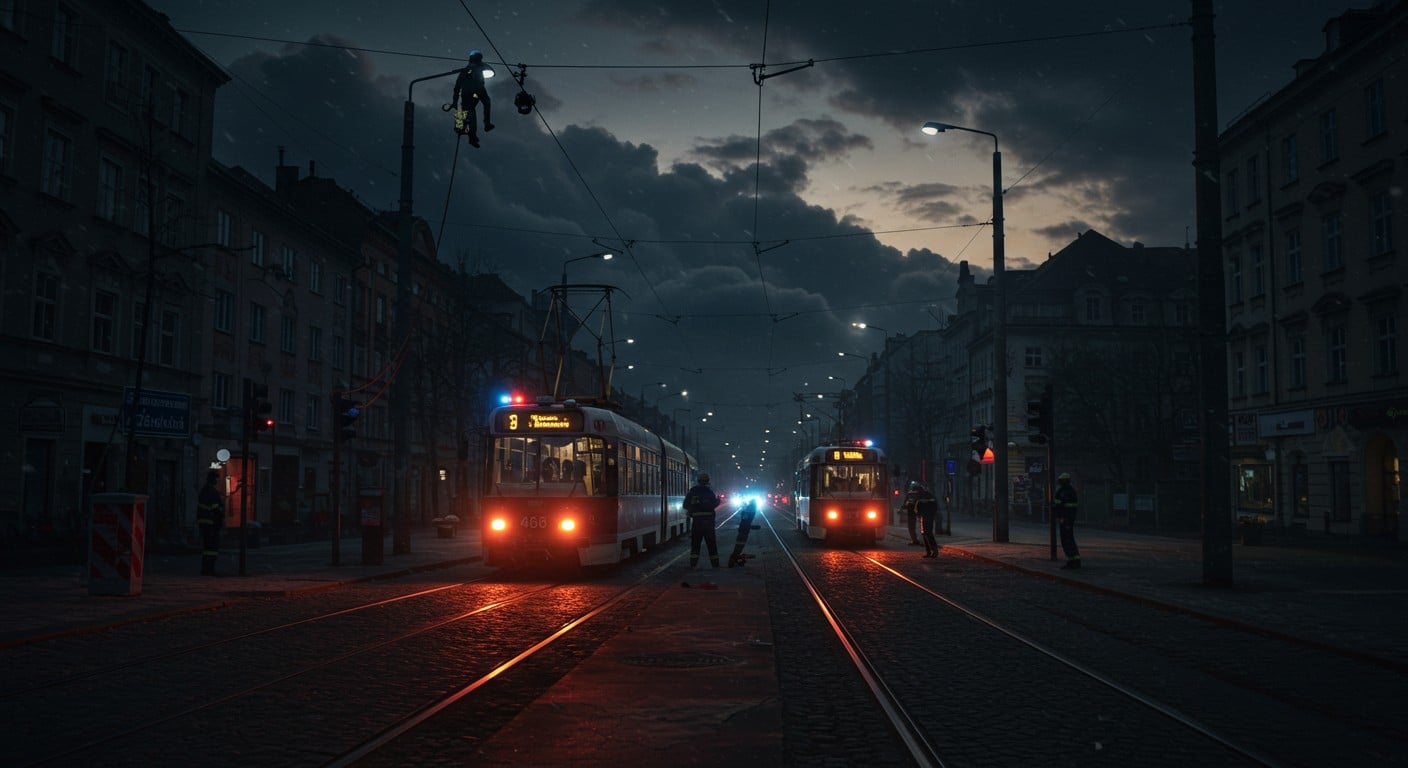 Une panne électrique paralyse la République tchèque, touchant Prague et plusieurs régions. Découvrez les causes, impacts et solutions en cours.