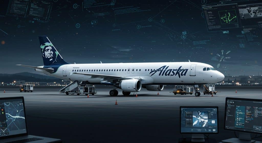 Panne Informatique : Alaska Airlines Cloue Ses Vols au Sol