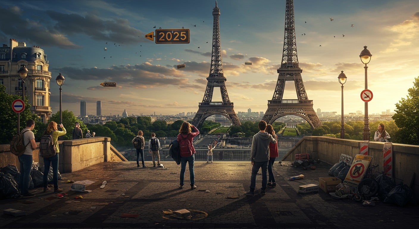 Paris séduit toujours, mais propreté et sécurité déçoivent en 2025. Découvrez ce que pensent les touristes un an après les JO !
