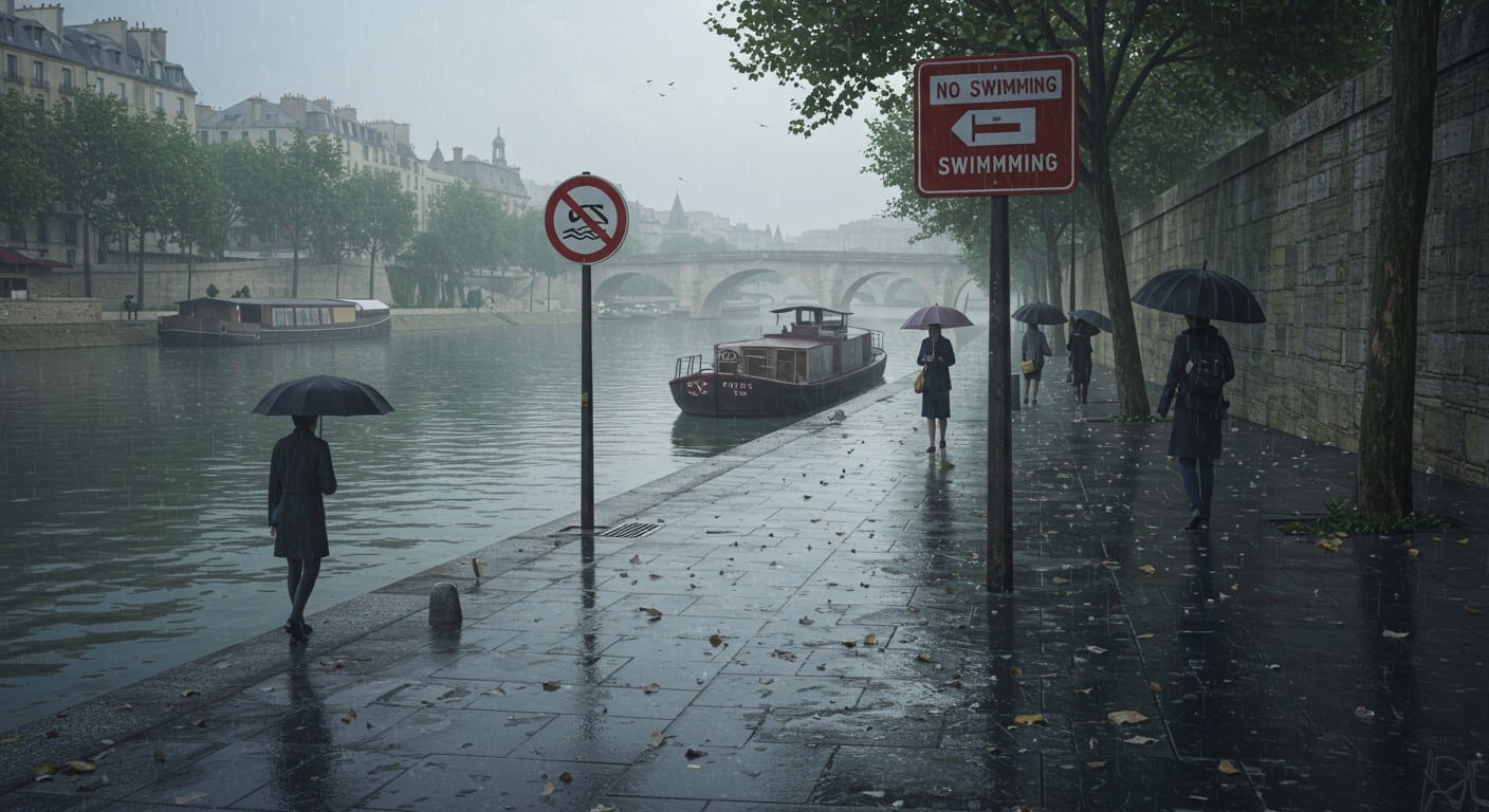 La baignade dans la Seine à Paris est interdite ce dimanche à cause des pluies. Découvrez pourquoi et ce que cela implique pour l'été 2025.
