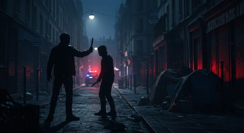 Paris : Drame Violent à la Porte de Saint-Ouen