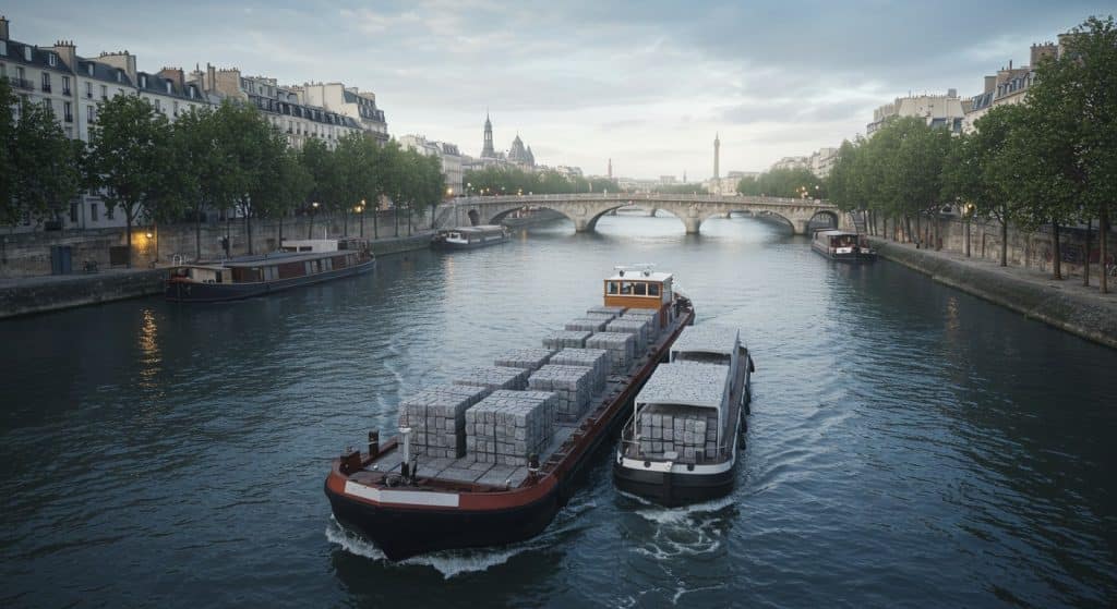 Paris Transporte Ses Pavés Par La Seine Dès 2028