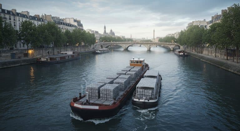 Paris Transporte Ses Pavés Par La Seine Dès 2028