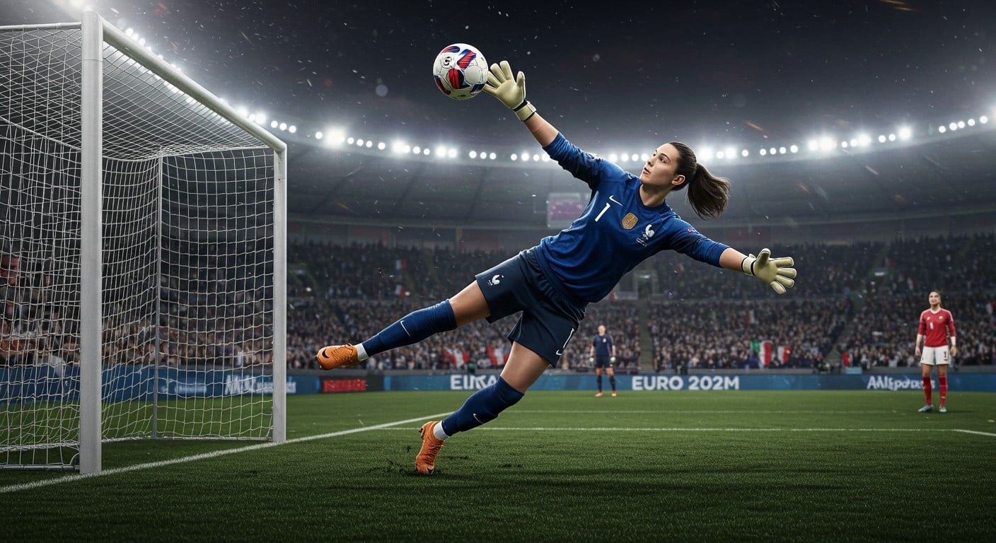 Comment Pauline Peyraud-Magnin a trouvé l’équilibre pour briller avec les Bleues à l’Euro 2025 face aux Pays-Bas. Découvrez son parcours inspirant !