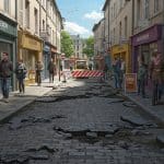 Pavés Défectueux à Montgeron : Une Avenue en Crise