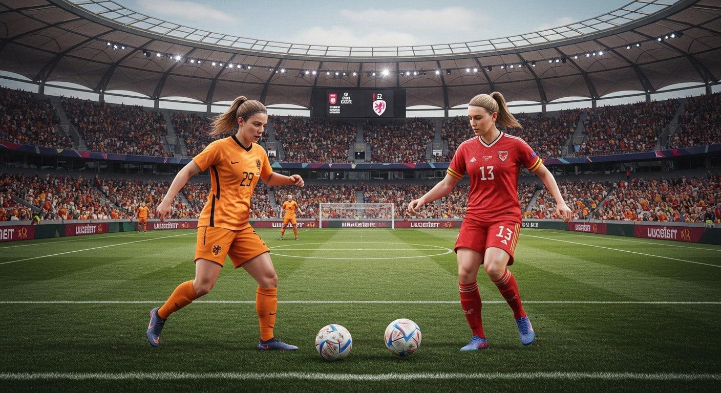 Ne manquez pas Pays de Galles - Pays-Bas à l’Euro féminin 2025 ! Découvrez l’heure, la chaîne TV et les enjeux de ce match de poules captivant.