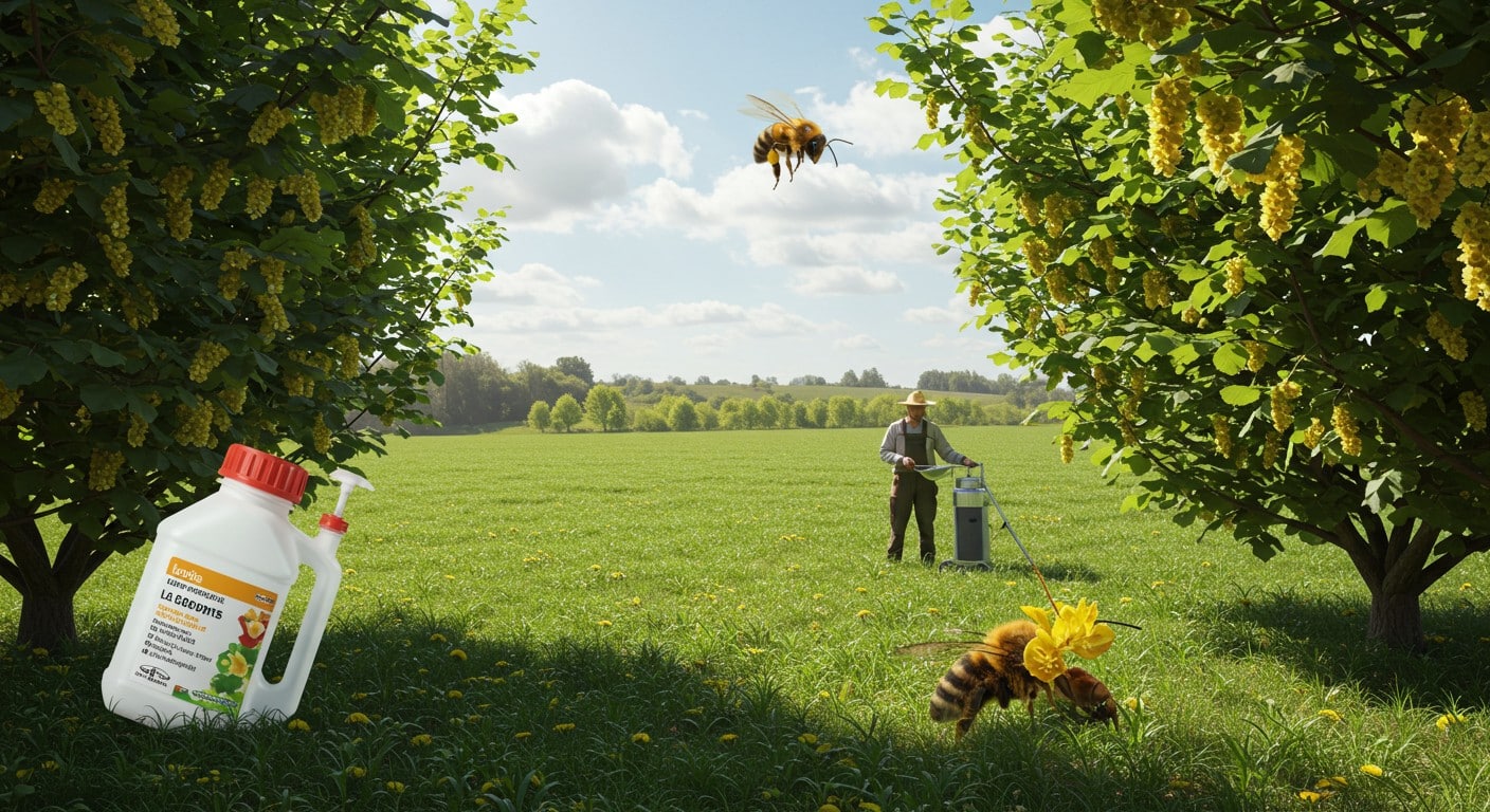Le retour de l’acétamipride divise : sauver les noisettes ou menacer les abeilles ? Découvrez le débat brûlant dans le Lot-et-Garonne.