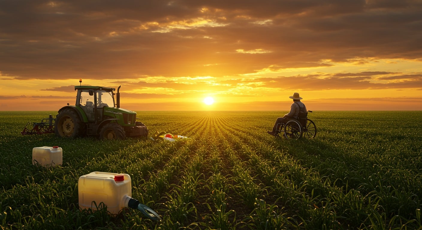 Ancien agriculteur, Raymond lutte contre le Parkinson lié aux pesticides. Découvrez son combat pour une agriculture durable.