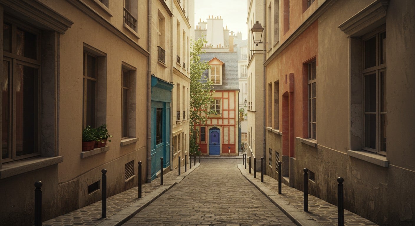 Explorez les lieux insolites de Paris : rues étroites, petites places et maisons miniatures. Une balade unique à la découverte des records méconnus !
