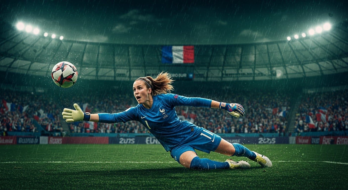 Pauline Peyraud-Magnin brille face à l’Allemagne à l’Euro féminin, mais la séance de tirs au but révèle ses limites. Plongez dans son parcours et cette soirée mémorable.