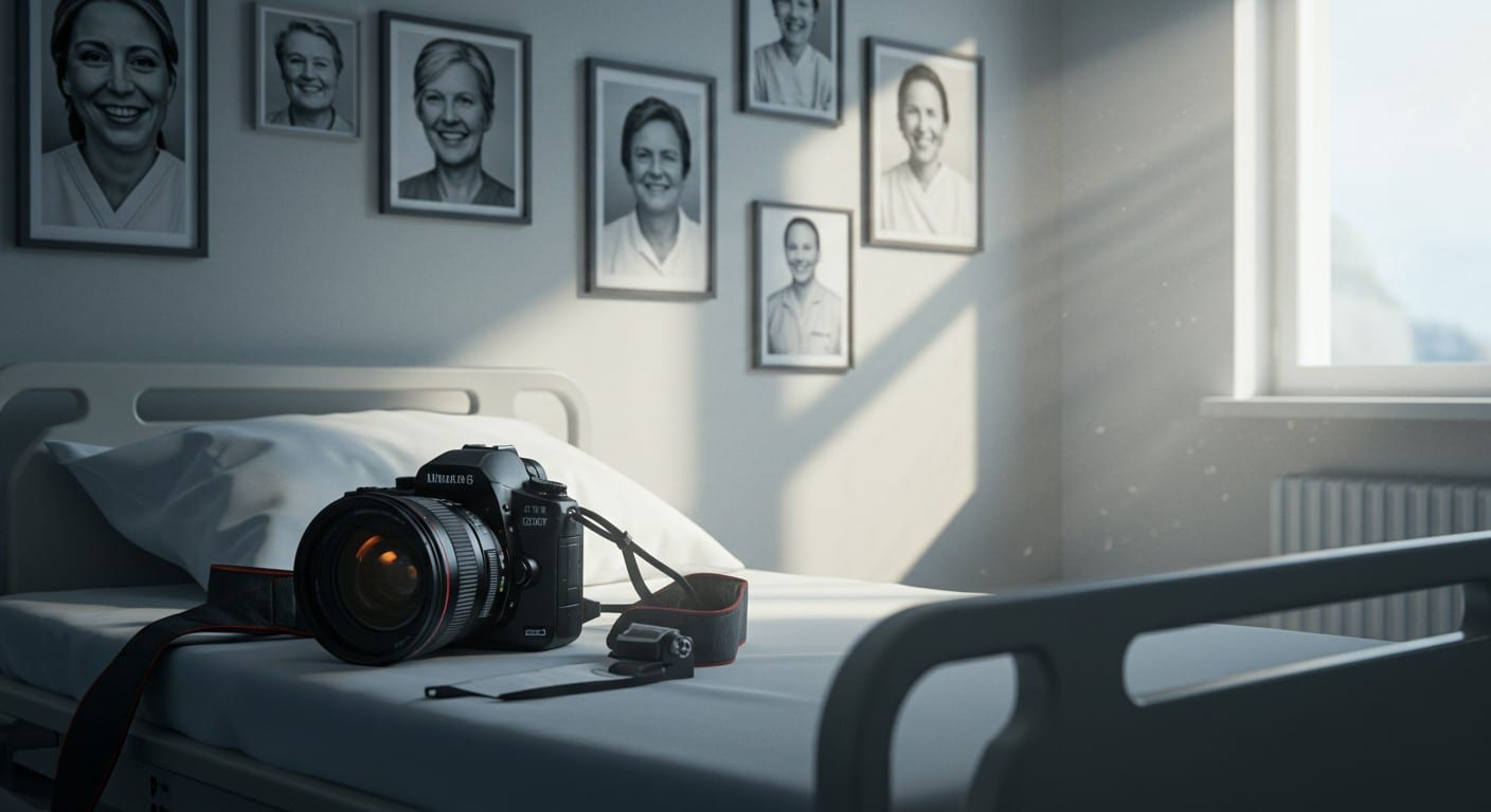 Un photographe en fin de vie rend hommage à ses soignants avec une exposition de portraits émouvants à l’hôpital. Découvrez son histoire touchante.