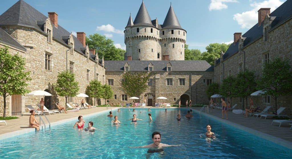 Piscine au Château de Vincennes : Un Été Rafraîchissant