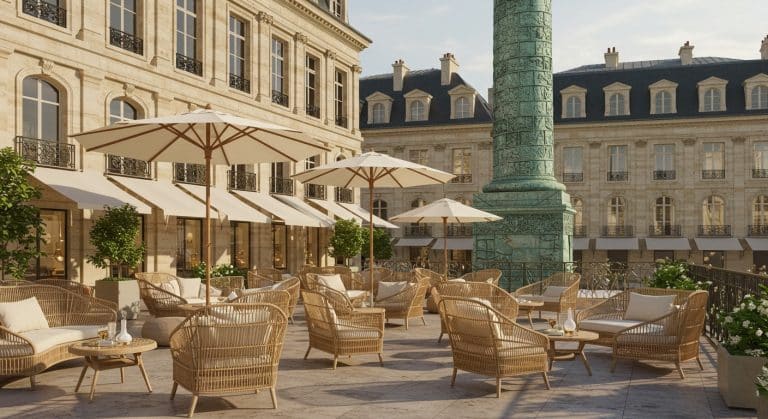 Place Vendôme : La Terrasse du Ritz, Entre Luxe et Polémique